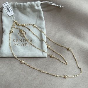 Kendra Scott Rue long strand necklace. NWT.